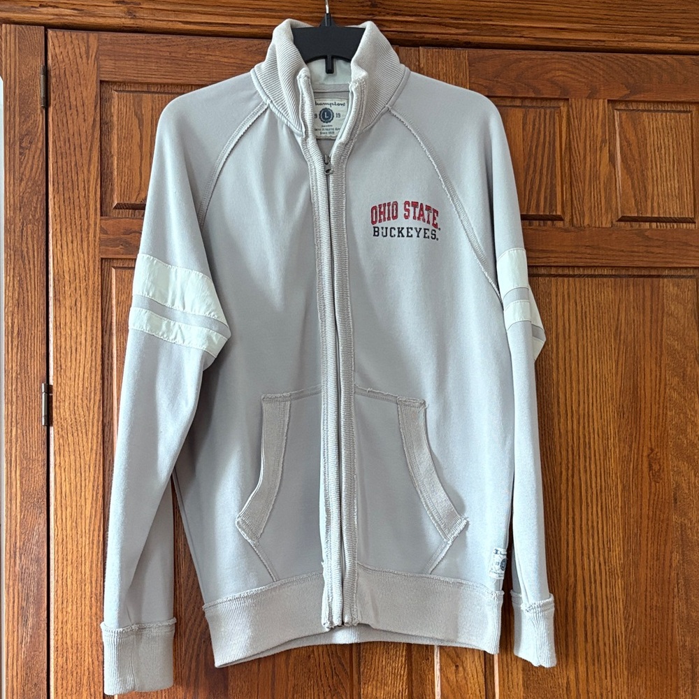 Champion Ohio State Buckeyes Gray Jacket